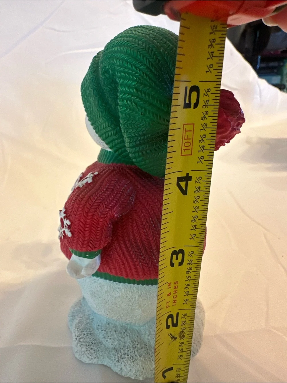 Light Up Christmas Snowman Figurine Holiday Decor